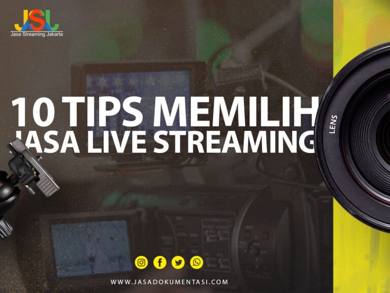 Jasa Live Streaming Video Event Di Jakarta Murah Mulai 1 Jutaan